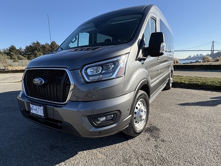 Ford Transit Passenger Van executive car rental van vancouver 3