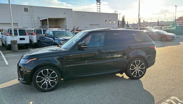 Range Rover Van executive car rental van vancouver 4