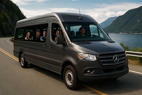 Mercedes-Benz-Sprinter-12-passenger-photo vancouver rental van