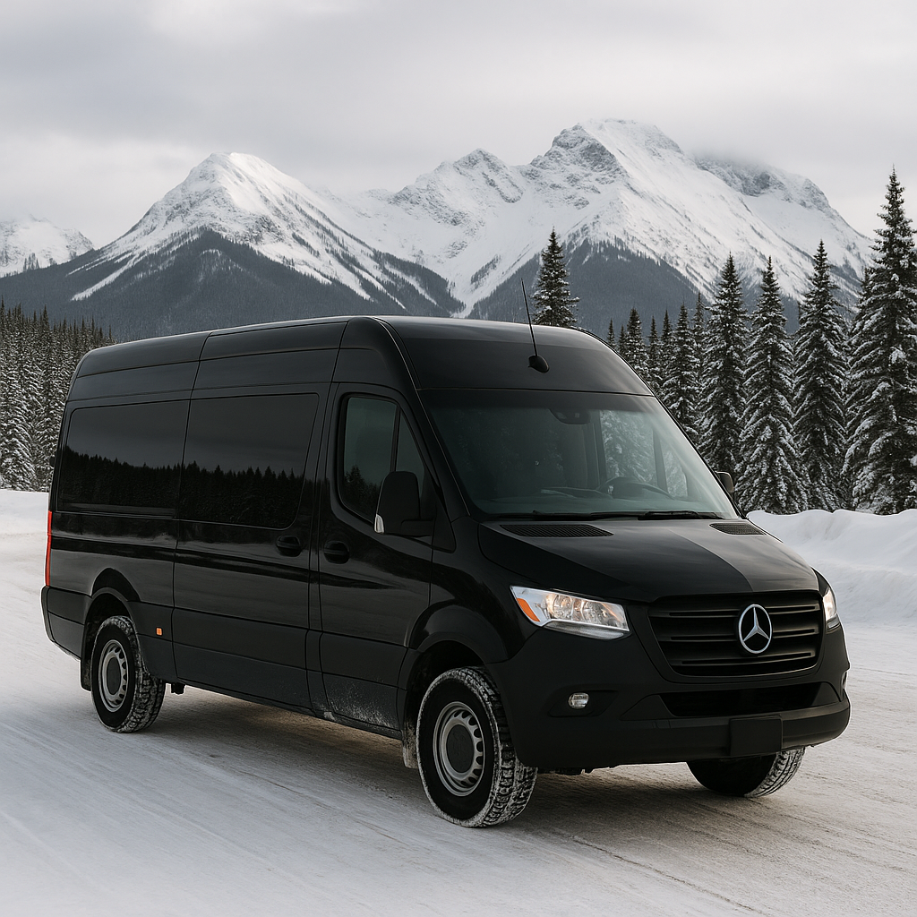 Whistler Van Rental: Best Vehicle Options for Winter Travel Mercedes Sprinter Van 2