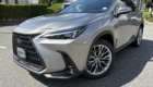 Sleek Lexus NX 350h Hybrid AWD SUV available for luxury rental in Vancouver